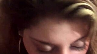 I can't resist sucking hubby's throbbing hard cock so good