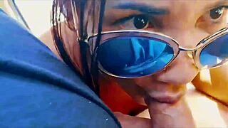 hey driver what happens when i flash my big clit in your car??