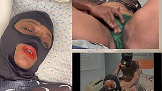 ebony babe squirts hard eyes rolling from xvideos watch