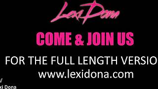 Lexidona's athletic czech lesbians masturbate nude with fitness toys