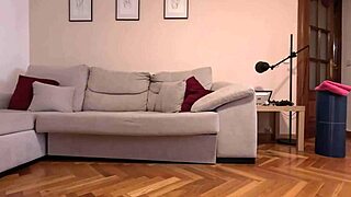 ella bends over for trainer's monster cock doggystyle pounding hidden cam latina blowjob lick