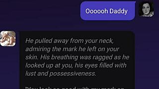 She Reads Erotic Roleplay with Sesshomaru Then Gets Roughly Fucked