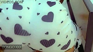 swahili ebony queen shakes massive fat ass in wild twerking frenzy