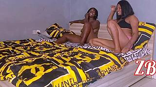 My first time kissing and licking candy hushs big tits pussy