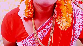 Crezy Indian Couple Pounds Tight Pussy with Big Cock and Dirty Telugu Talk