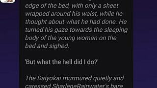 She Reads Erotic Roleplay with Sesshomaru Then Gets Roughly Fucked