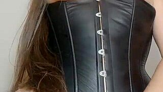 la dueña del bar spreads huge puffy pussy lips cameltoe see through for stranger cock homemade milf