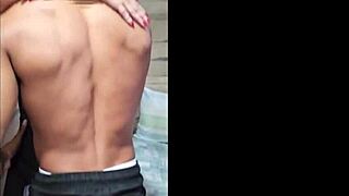 bbc black stud rams brazilian blonde wife hard in drive-in cuckold