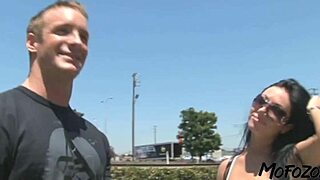 Black Haired Amateur Swallows Cum After Deepthroat Blowjob on Mofozocom