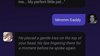 She Reads Erotic Roleplay with Sesshomaru Then Gets Roughly Fucked