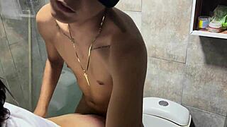 i fuck my stepmom in the bathroom while house empty doggystyle missionary lick