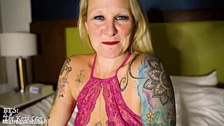 Reunited couple shares hotel room rendezvous moment together