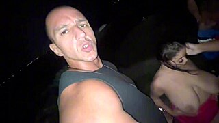 Married latina wife overflows with ecstasy in beach suruba gangbang with three friends on ipanema sands leaked online