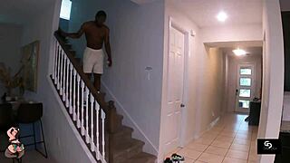 bbw milf with tattoos milks big black cock attitude right out