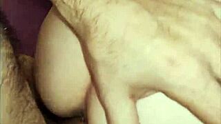 mature wife's stocking ass shakes in homemade pov