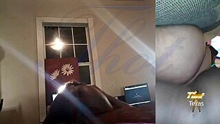 texas thot teases her ebony milf curves on the street