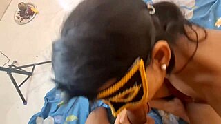 Think you can handle this Indian college girl's bent over doggystyle pounding?
