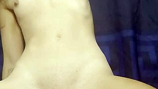 her tight holes double stuffed by fantasy dildos begging for more