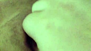 young babe fingers wet pussy to squirting solo climax