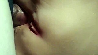 Double Penetrate Cute Fuck Doll's Fat Shaved Pussy Close Up