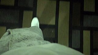 Redhead Wife's Legs Shake from Anal Orgasms in Hotel