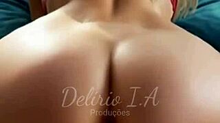 blonde angels generated by ai look so tempting in every scene