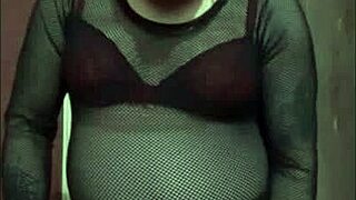 hey mark wright, two guys double fuck your shy crossdressing ass while you jerk cock!