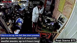 Nurse Rina Arem sucks dick to escape charges