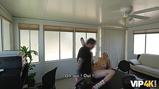 Agent Demande Jolie Fills Horny Client's Needs in Outdoor Fuck!