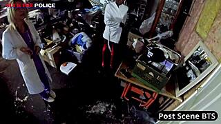 Nurse Rina Arem sucks dick to escape charges