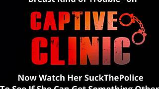 Nurse Rina Arem sucks dick to escape charges