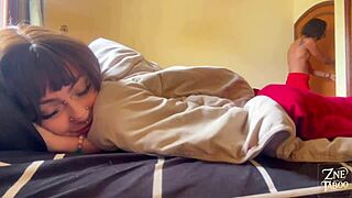 damn zne taboo faking as my stepbro's girlfriend with janys free backstage scene