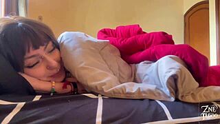 damn zne taboo faking as my stepbro's girlfriend with janys free backstage scene