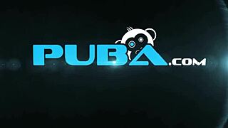 Lily stuffs both holes for Christmas