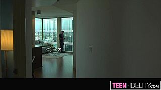 James Deceives Wife by Pounding Teen Maya’s Tight Pussy at Wedding