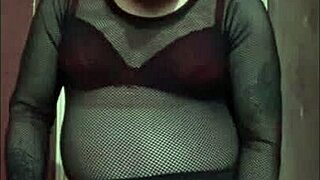 hey mark wright, two guys double fuck your shy crossdressing ass while you jerk cock!