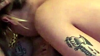 blonde milf kitty slayer's tattooed body hides intriguing secrets