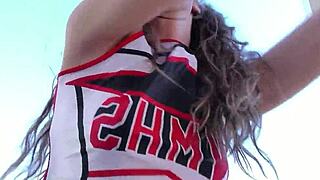 Petite cheerleader Elena Koshka tricks coach into home fuck fest?!