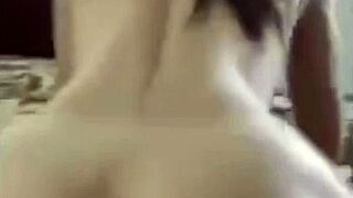 hotwife explores bbc dp with watching hubby