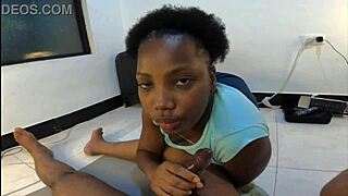 papi!! i'm your submissive black ebony slut toy... stick that big cock in let me suck n spit all sloppy - jhodez1