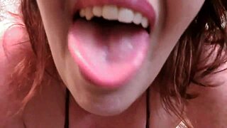 Curvy Redhead Dawn Worships Shawn's Rock-Hard BBC from Doorstep