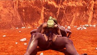 dive into wild life's island chaos game sex episode