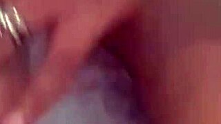 Lesbian friend fucked deep with my rubber cock dildo toy