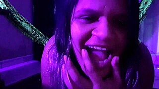 Waiting for friends gets hot before wild party night?