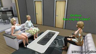 what happens in this friendly family full of futanari surprises?!