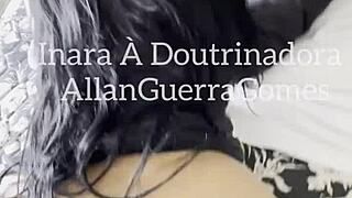 inara a doutrinadora enjoys hot romp with mma fighter allan guerra gomes