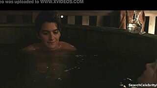 Gaby Hoffmann Cherry Jones tease big tits through see-through tops topless