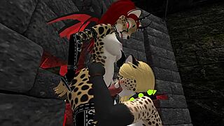 Demon Hunter Succumbs to Furry Monster Shemale Fucking Frenzy