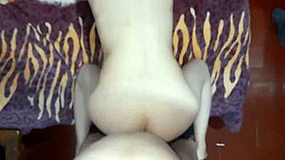 Couple in Lingerie Almost Caught Fucking with Huge Ass Latina Lover Next Door