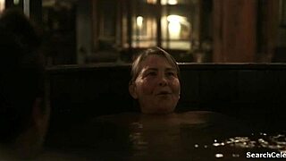 Gaby Hoffmann Cherry Jones tease big tits through see-through tops topless